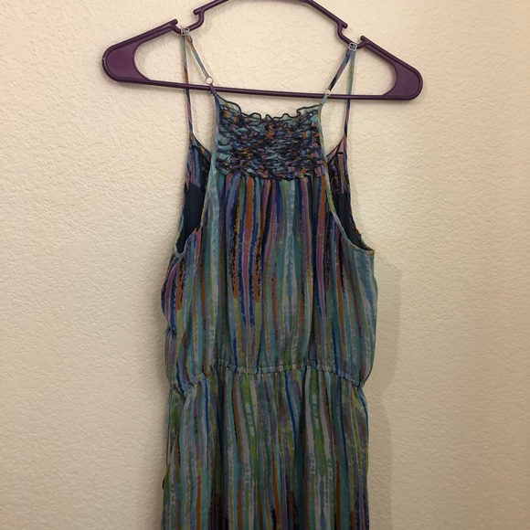 Presley Skye Long Maxi Dress Pockets Braided NWOT - Picture 11 of 12